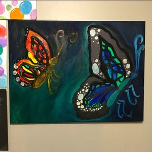 Beautiful Original Butterfly Painting